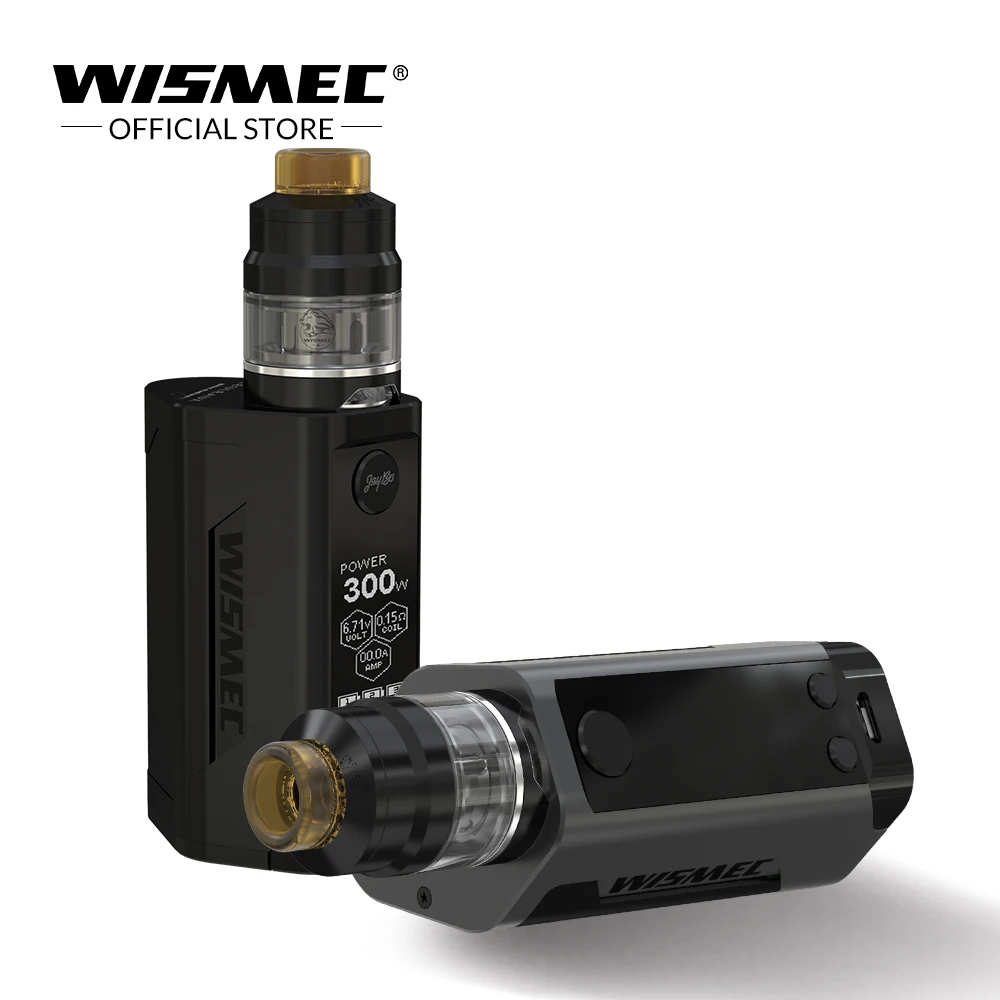 Оригинальный комплект электронной сигареты Wismec Reuleaux RX GEN3 с баком GNOME 4 мл 300 Вт VW/TC