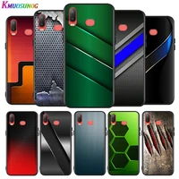 red blue brushed metal for samsung galaxy a9 a8 star a750 a7 a6 a5 a3 plus 2018 2017 2016 silicone black phone case soft cover
