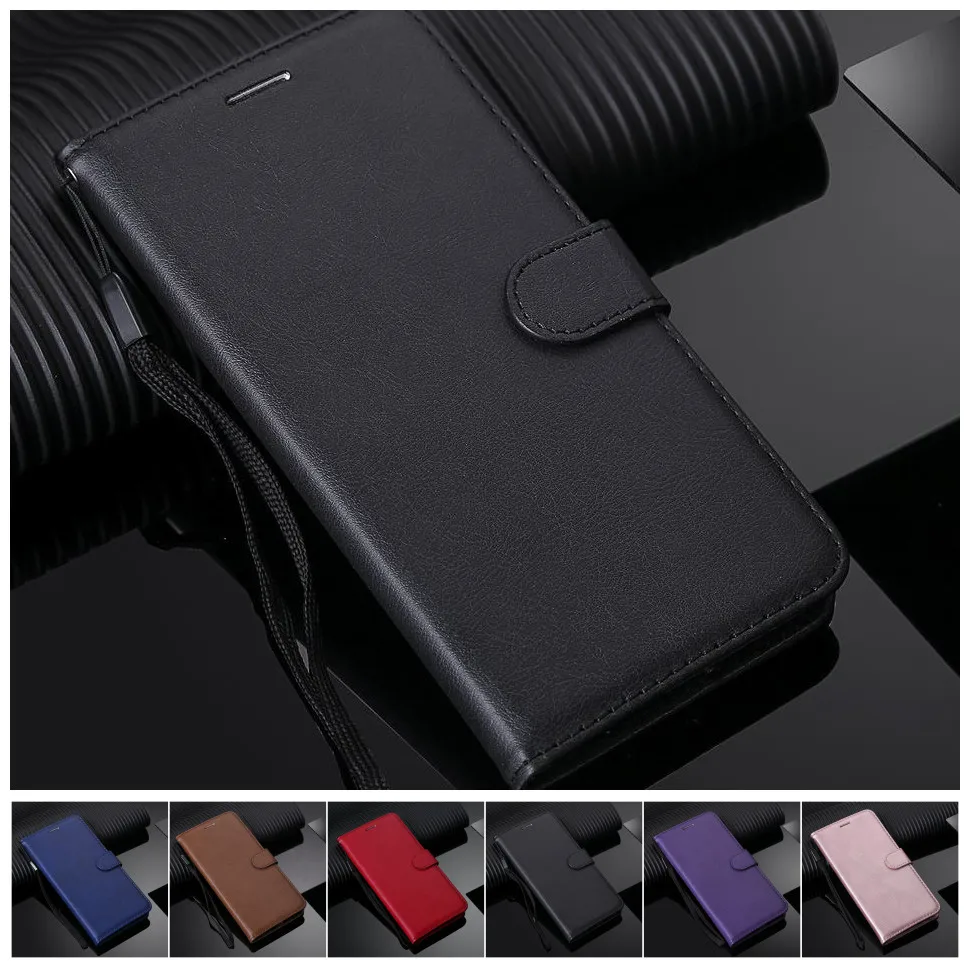 Кожаный чехол книжка с отделениями для карт мальчиков и девочек Huawei P40 Pro P30 Lite P20