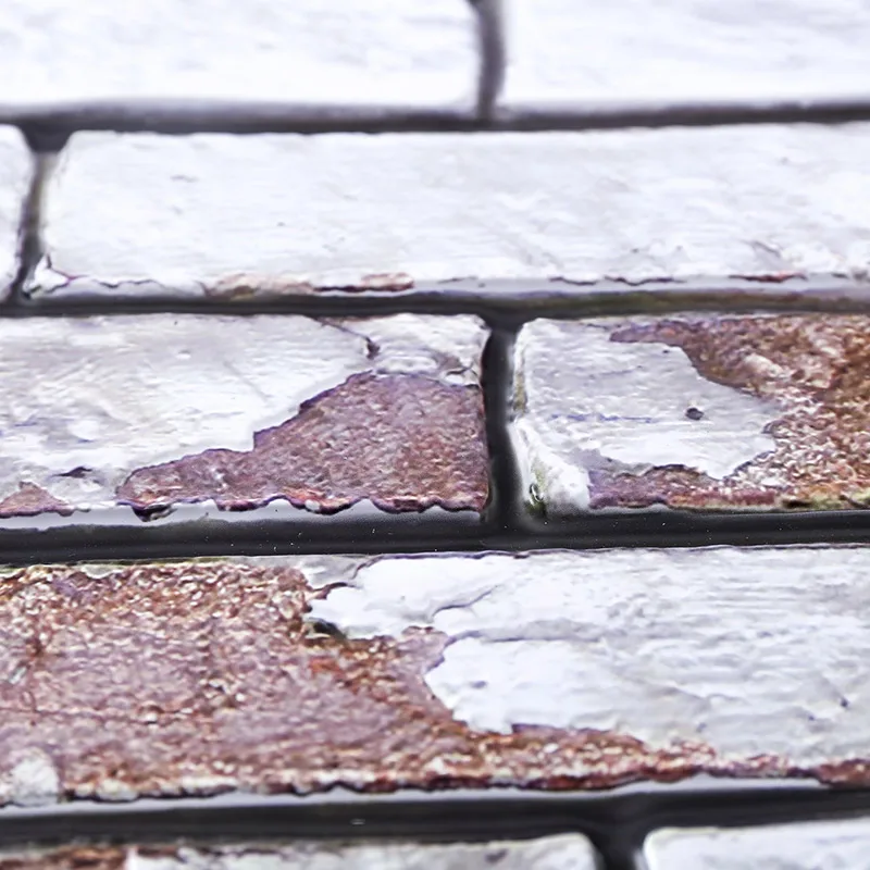 Самоклеящаяся винтажная настенная бумага с 3D стерео эффектом белая рулонная