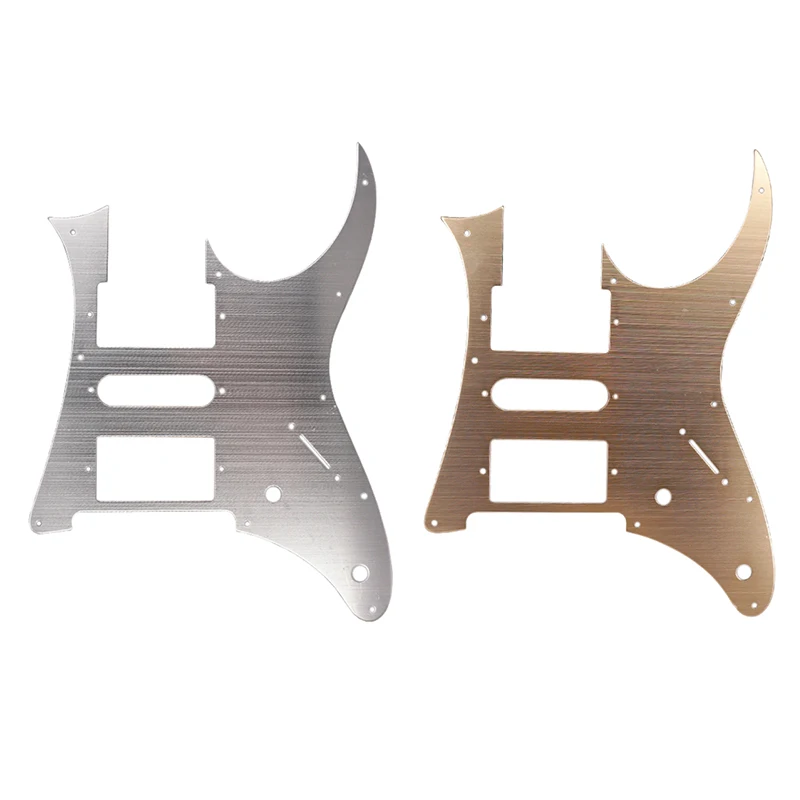

Металлическая алюминиевая накладка на гитару HSH с 10 отверстиями, накладка против царапин для сменного фиксатора для электрогитары, аксессу...
