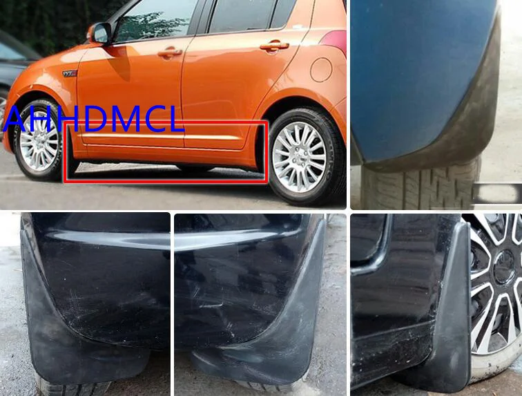 Брызговики для Suzuki Swift 2005 2006 2007 2008 2009 2010 2011 2012 2013 2014 2019|Грязезащита| |