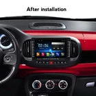 1280*720 IPS сенсорный экран Android аудио для Fiat 500L 2012 - 2017 Автомагнитола мультимедийный видеоплеер навигация GPS стерео DVR BT