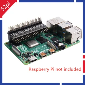 Удлинитель краев GPIO 52Pi, плата расширения GPIO Raspberry Pi GPIO Header для Raspberry Pi 4B  3B +  3B  Zero W  Zero