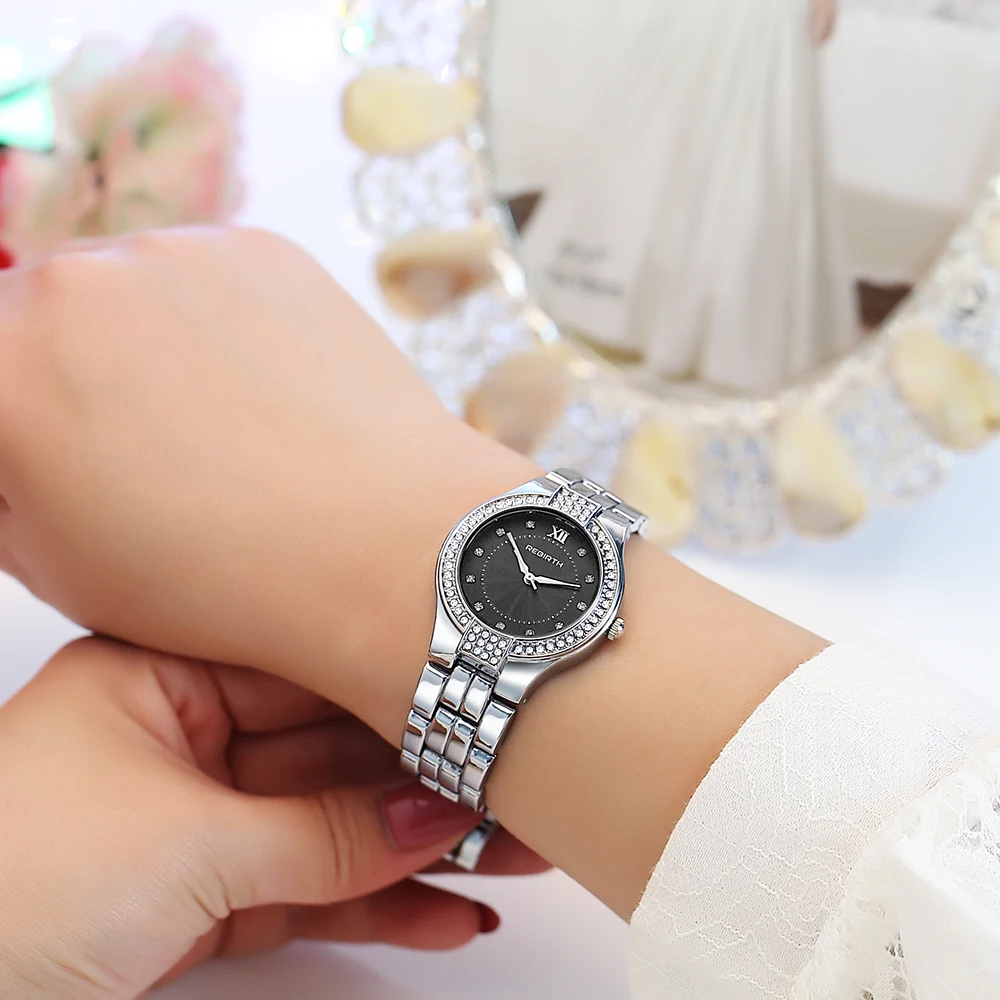 Часы наручные женские кварцевые оригинальные Роскошные модные с золотым