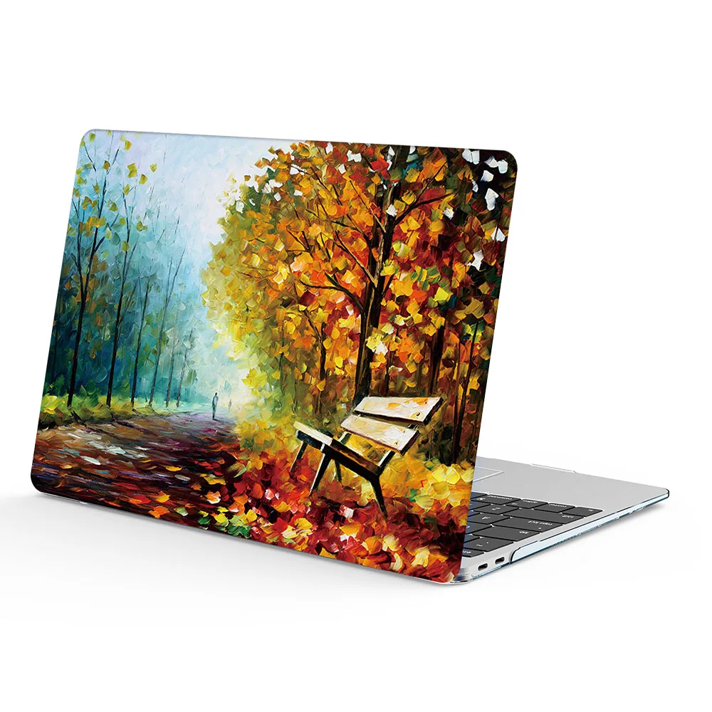 2020 New Oil painting series Painting Case for Macbook Air Pro Retina Touch Bar 11 12 13 15 16 inch Colors Laptop Cover Shell|cases macbook|case