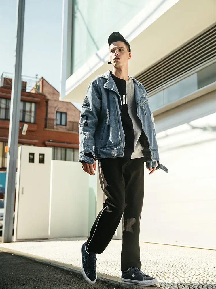 VIISHOW уличная одежда мужские куртки Брендовые джинсовые Veste Homme новинка 2018 Chaqueta Hombre