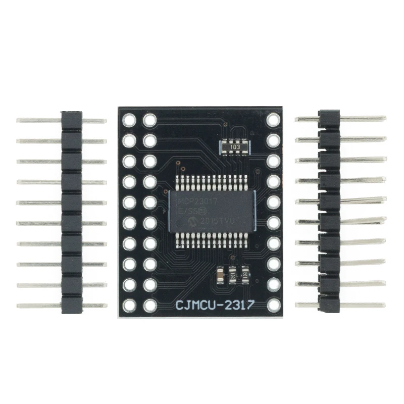 10 шт. модуль последовательного интерфейса MCP23017 IIC I2C SPI MCP23S17 двунаправленный 16