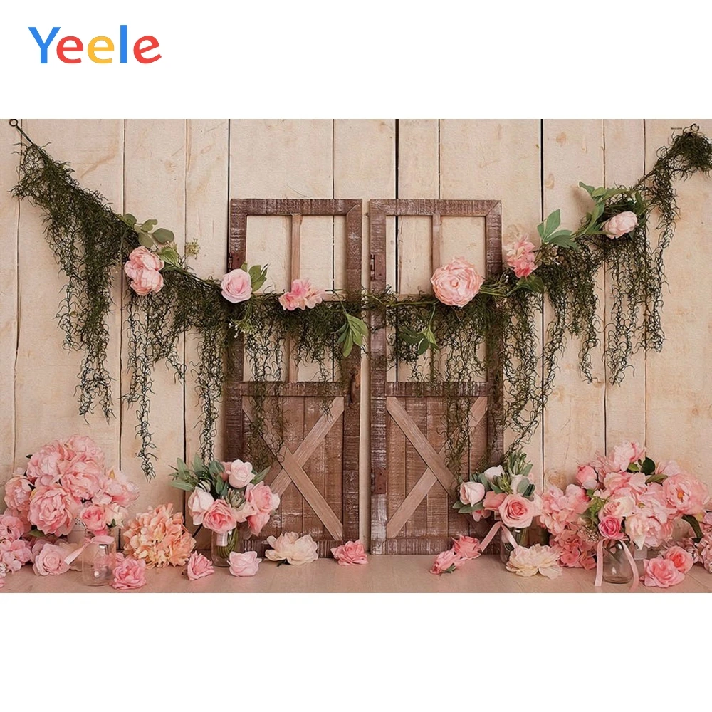 Yeele Baby Shower цветочный фон для новорожденных вечерние Портретные фотосессия фотография фон для фотостудии