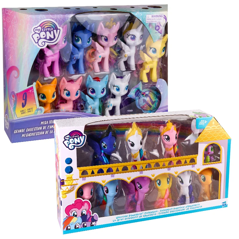 

Hasbro My Little Pony Ultimate Equestria Collection Mega Friendship Doll Gifts Toy Model Anime Figures Collect Ornaments