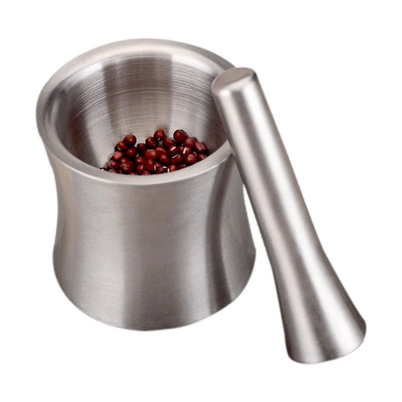 Нержавеющая сталь ступка и пестик специи измельчитель для дробления измельчения