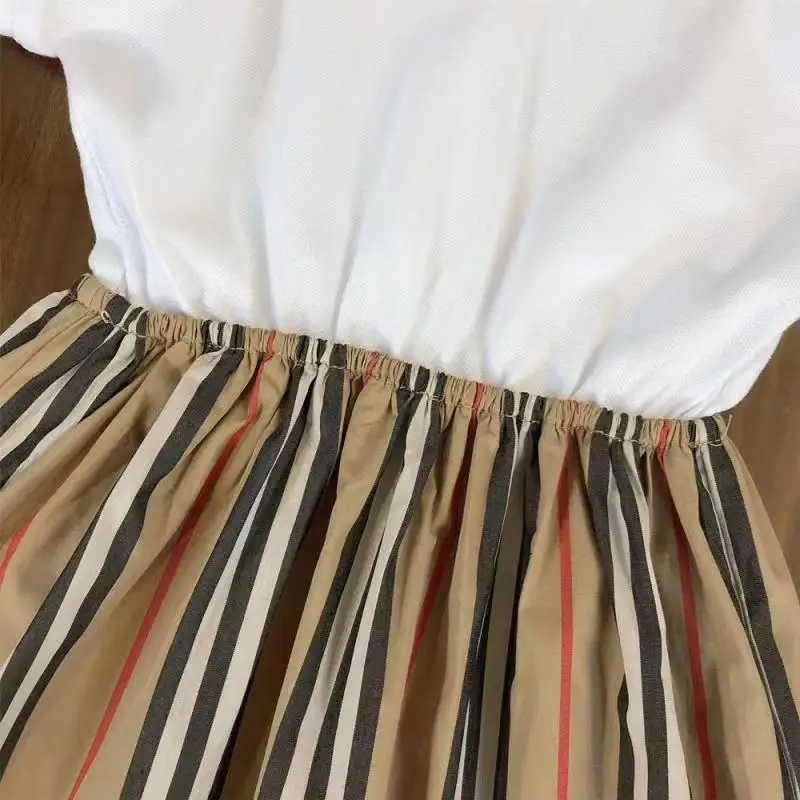 

Foreign trade children's clothing 2021 new summer girls cotton dress girls half sleeve princess dress western style baby skirt