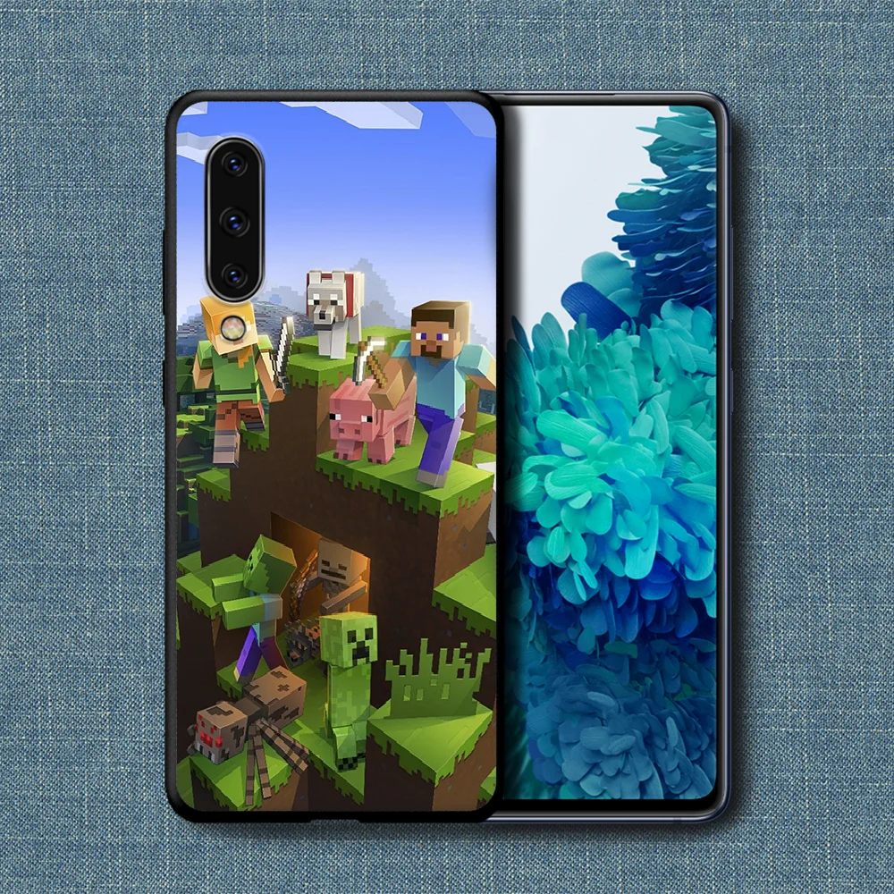 

Mini World Phone Case For Samsung Galaxy A 3 5 7 8 10 20 20E 21S 30 30S 40 50 51 70 71 black Back Luxury Coque 3D Prime Silicone