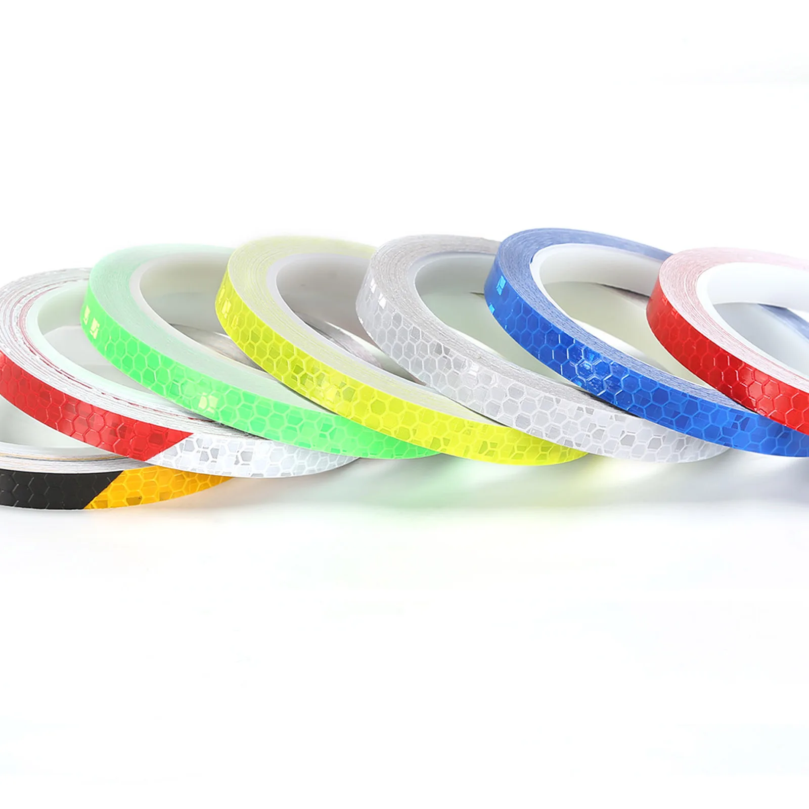 

Reflective Tape Bike Stickers Fluorescent MTB Bike Bicycle Cycling MTB Reflective Stickers Adhesive Bicycle Accessories