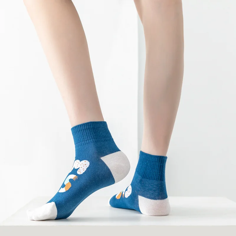 Короткие носки в стиле Харадзюку спортивные стильные повседневные Модные