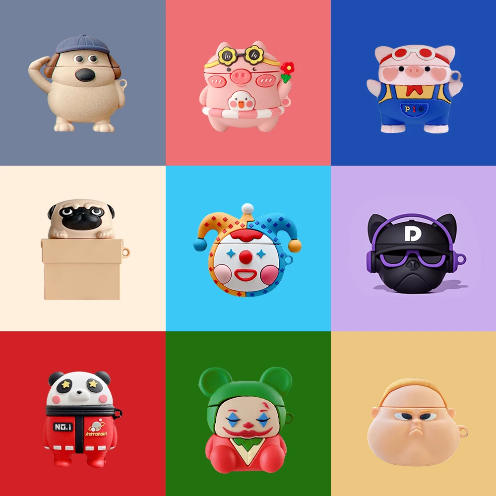 

Case For Apple Airpods pro 3 Protective Bluetooth Wireless Soft Silicone Earphone Cover Apple Air Pod Pro case Bags