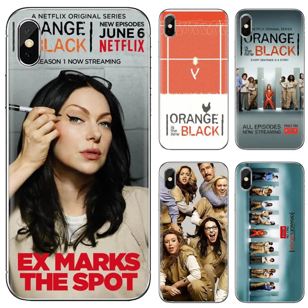 Оранжевый-это новый черный ТВ-шоу OITNB для Huawei Y6 Y5 2019 Xiaomi Redmi Note 4 5 6 7 8 Pro Mi A1 A2 A3 6X 5X 7A