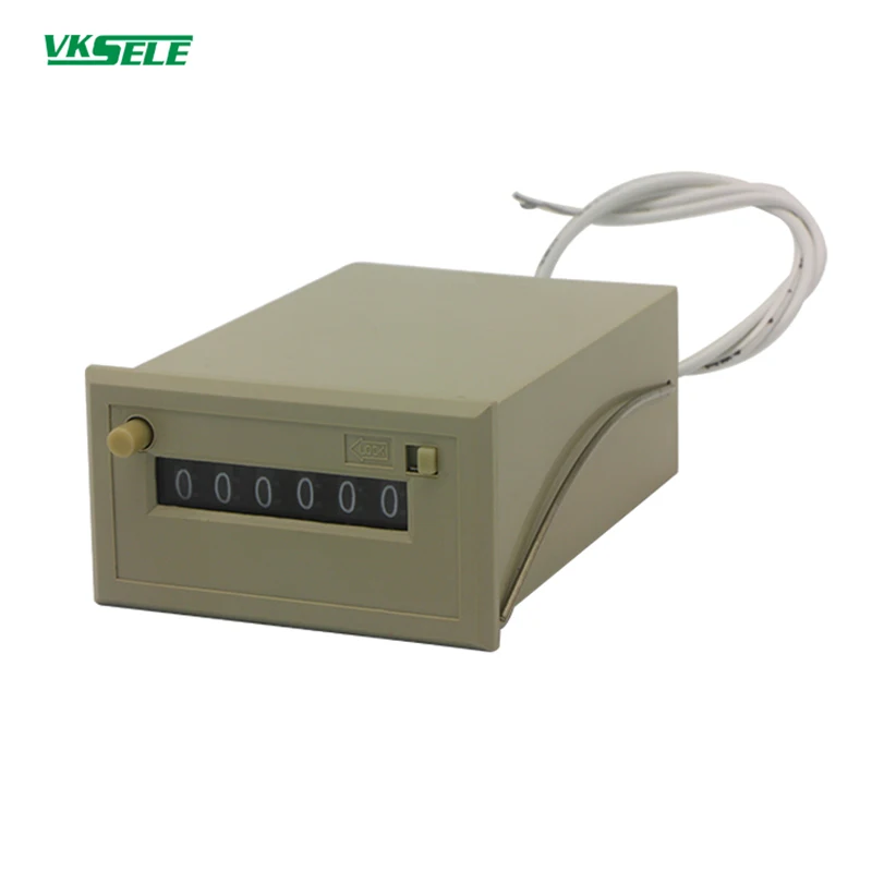 CSK6 NKW 6 цифр 12V 24V 110V 220V AC DC механический счетчик цифровой измеритель|Счетчики| |