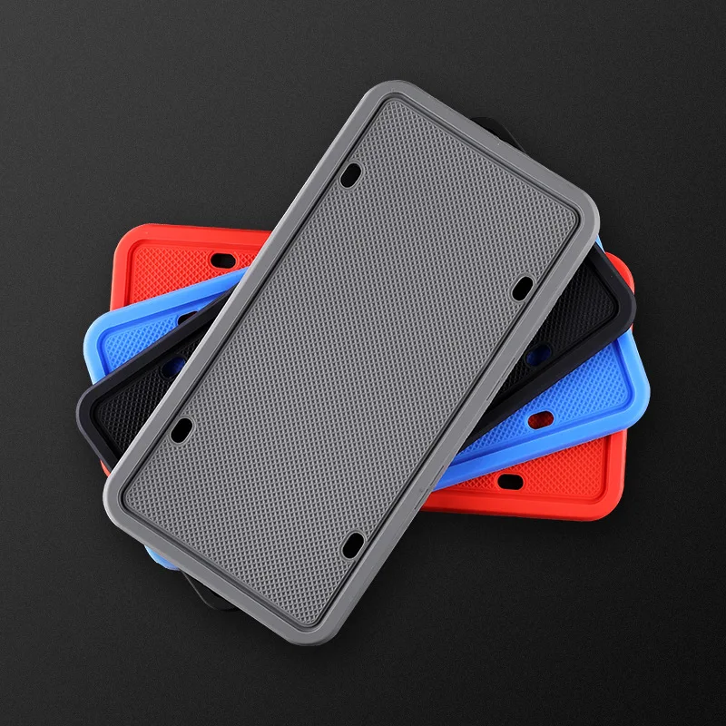 

Silicone License Plate Frame American Car License Plate Frame Does Not Damage The Car Paint Personalized License Plate Frame
