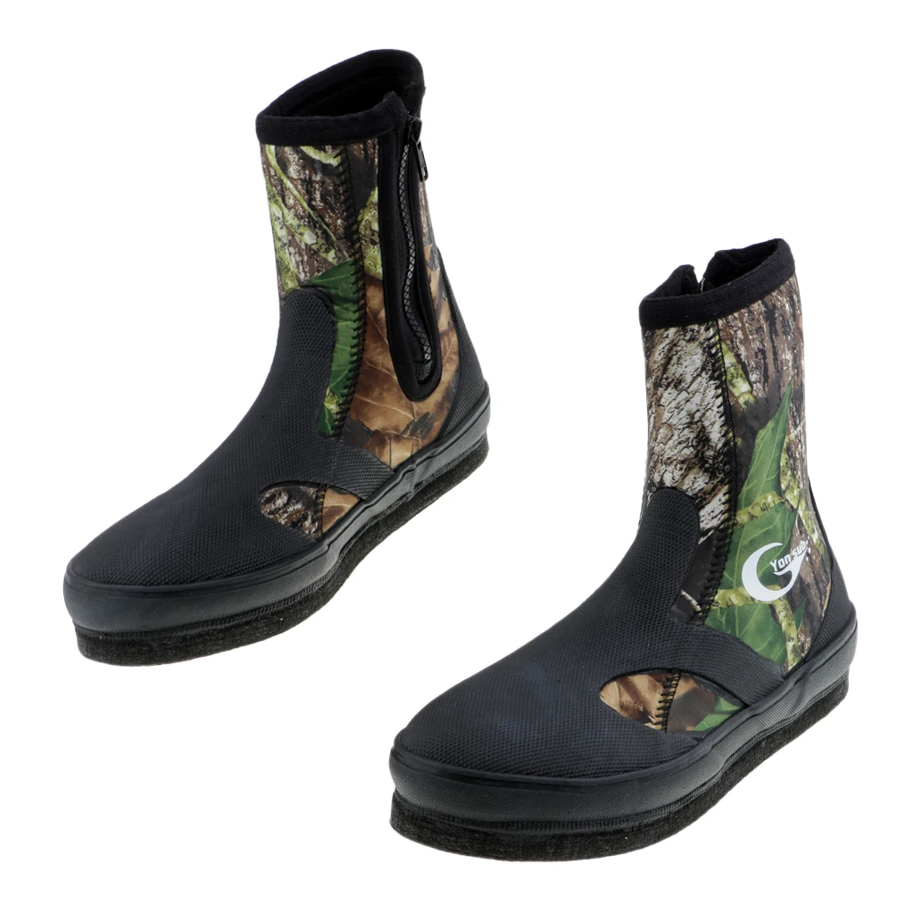 Неопреновые Нескользящие ботинки для дайвинга 5 мм|Болотные сапоги рыбалки| |