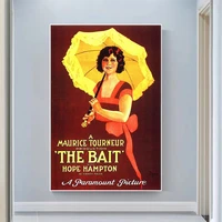 cp1761 the bait classic hot movie print silk fabric poster indoor wall art decor gift