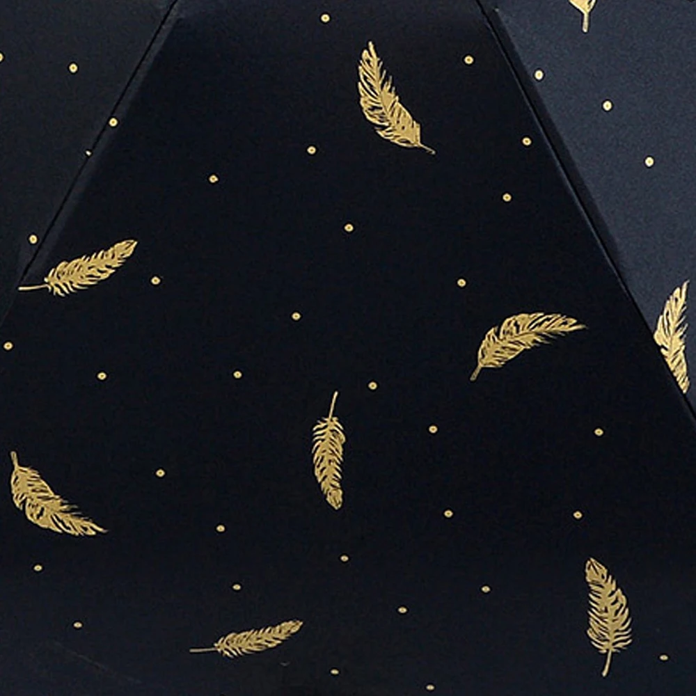 Зонт зонтик Анти УФ Furl дождливый день путешествия двор Водонепроницаемый сад на