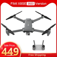 fimi x8 se 2022 version 10km rc drone fpv 3 axis gimbal 4k camera hdr video gps helicopter 35mins flight quadcopter rtf