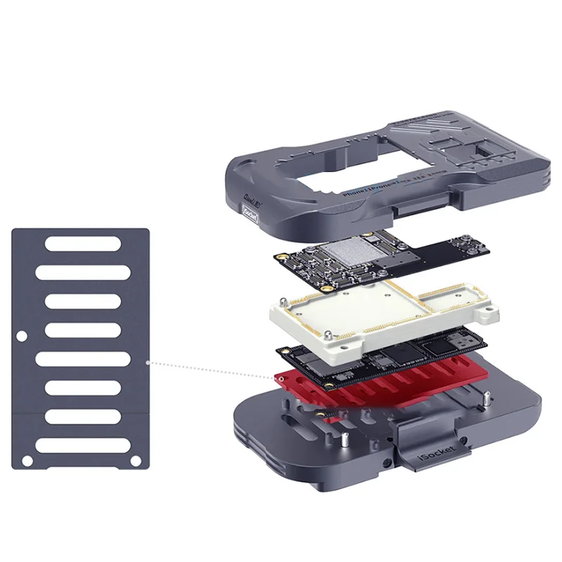 Qianli isocket PCB испытательное приспособление для IPhone 11 11PRO PRO Max материнская плата