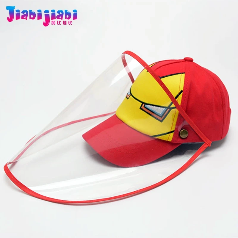 Детская шапка для девочек маска мальчиков защита детей от пятнистого вируса лица