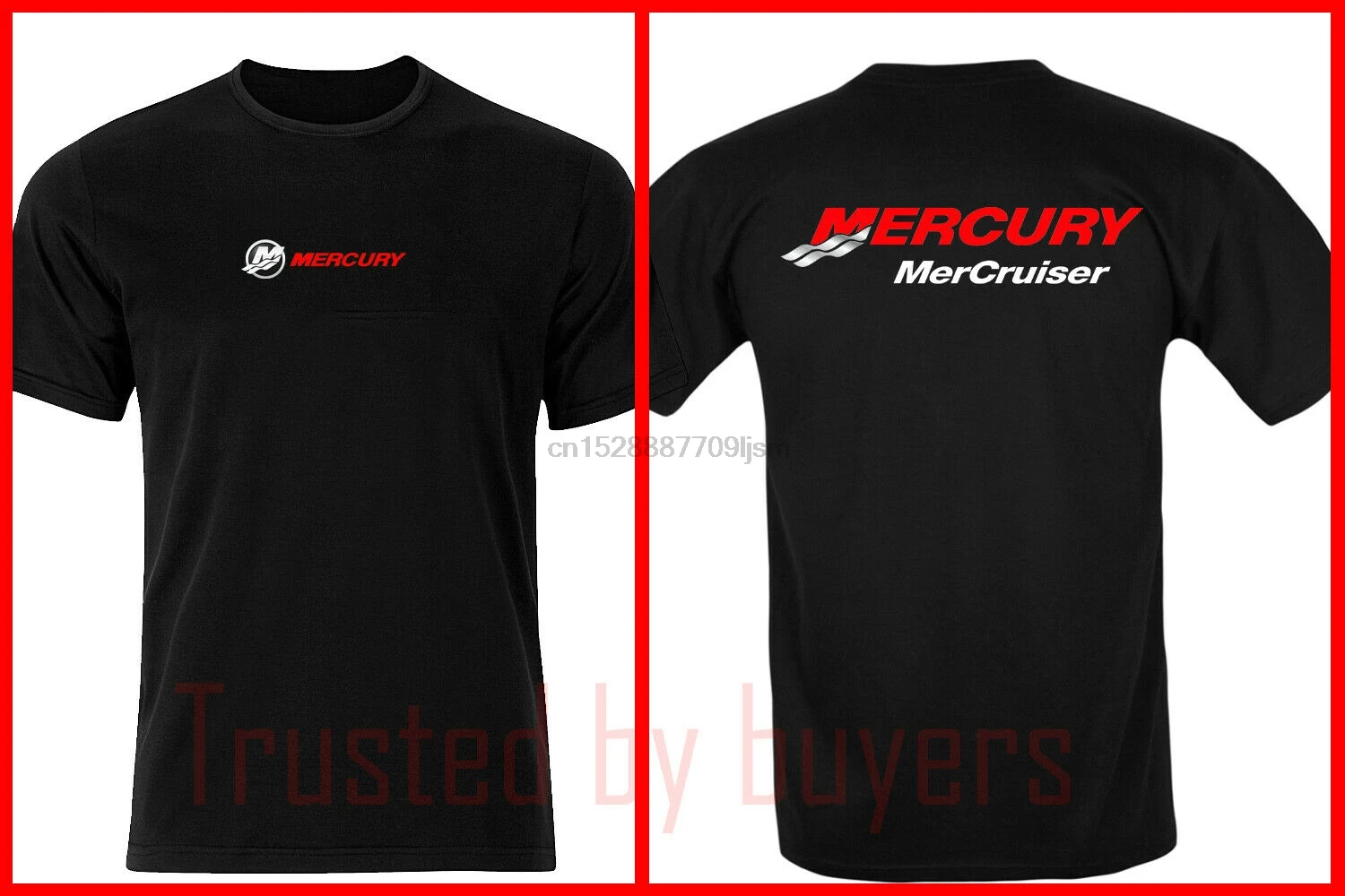 

Новая футболка Mercury MerCruiser с логотипом Женская производительность лодки Yatch Marine