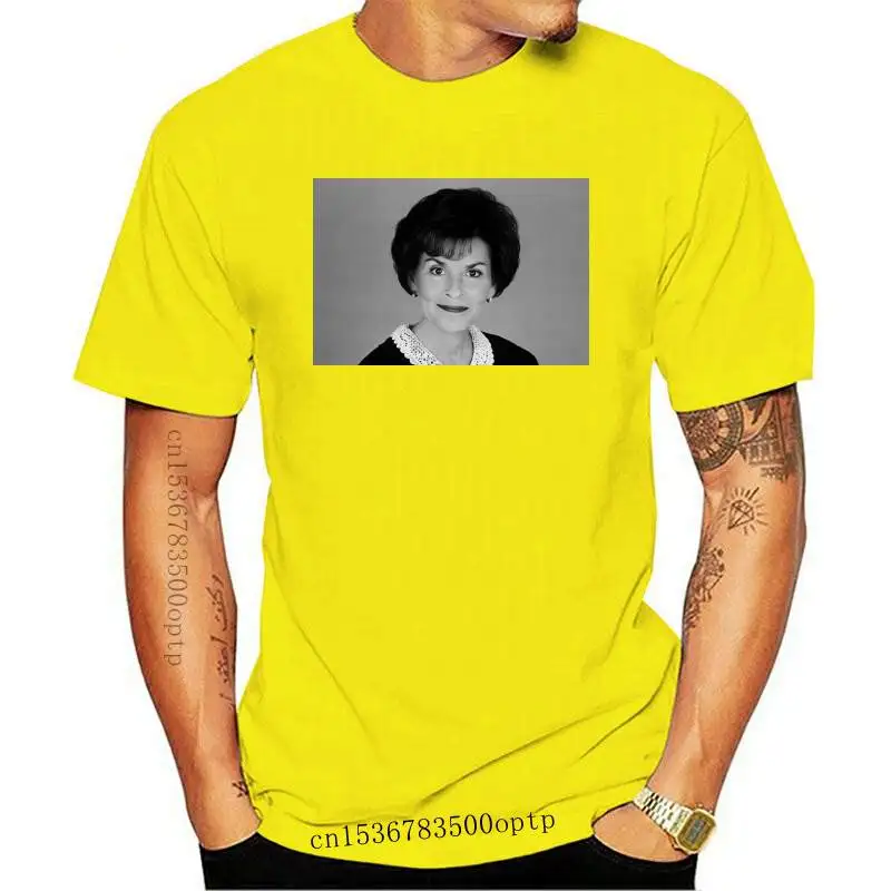 

New 2021 JUDGE JUDY BLACK summer begins Round Neck Streetwear