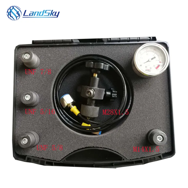 

Hydraulic Accumulator Charging Pressure Nitrogen Gas Kit FPU-25 Inflatable Tool 5/16-32UNF 7/8UN