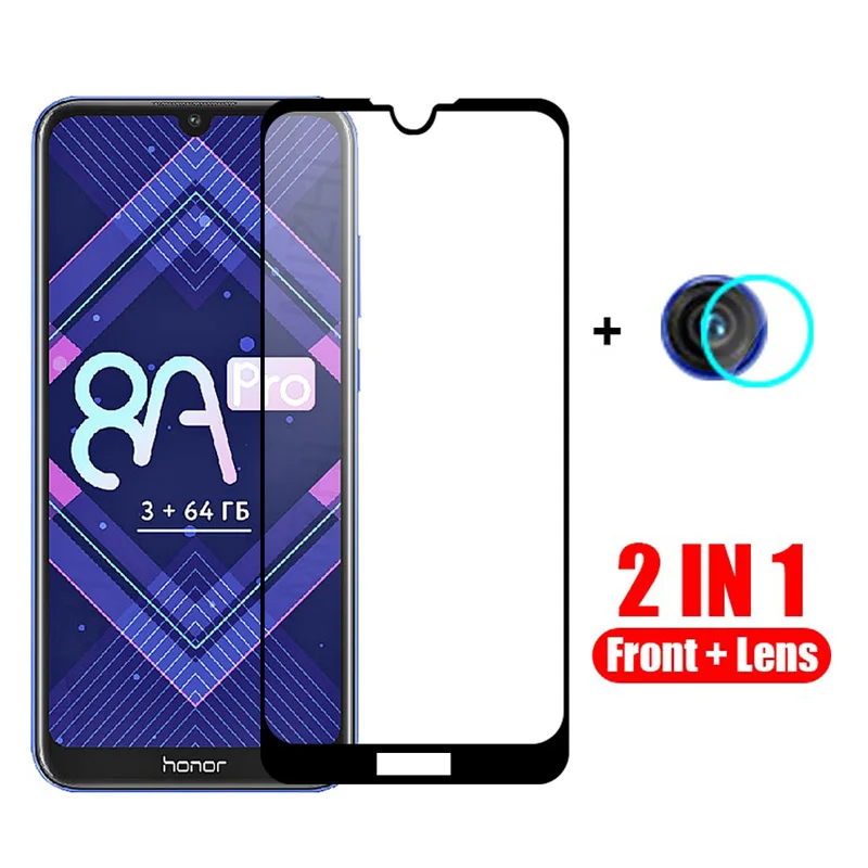 Защитное стекло для экрана и объектива камеры huawei honor 8a a8 pro L41 L29 | Мобильные