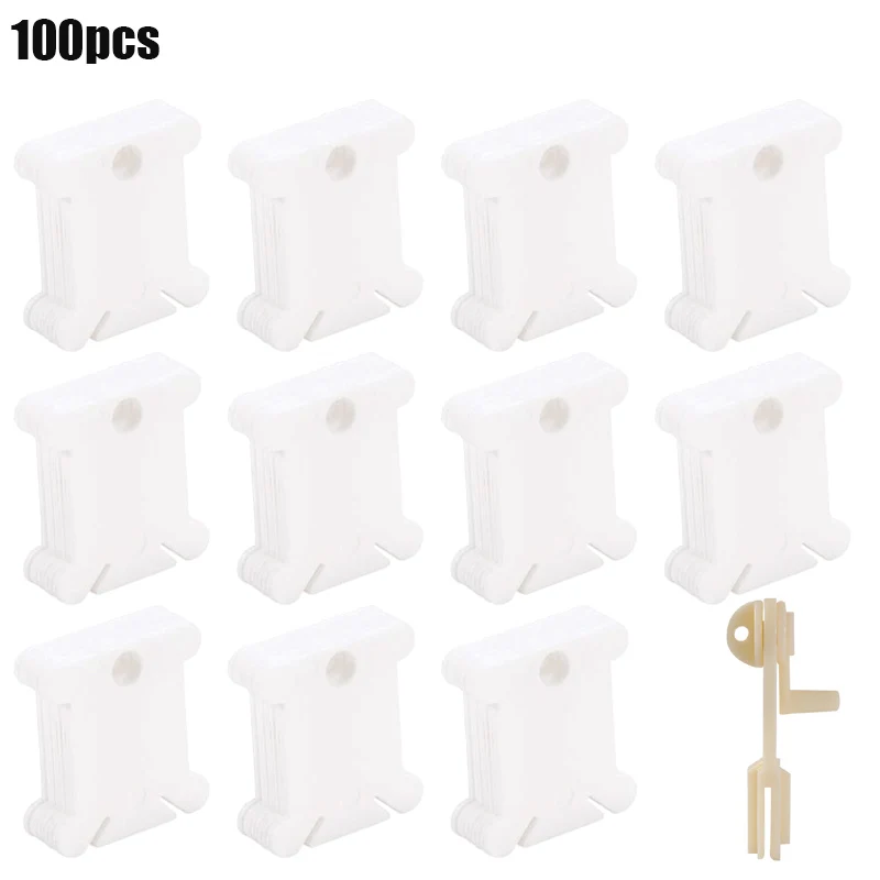 100 шт. Пластик карта для нити шпульки с нитью обмотки Панели 1 струйный намотчик