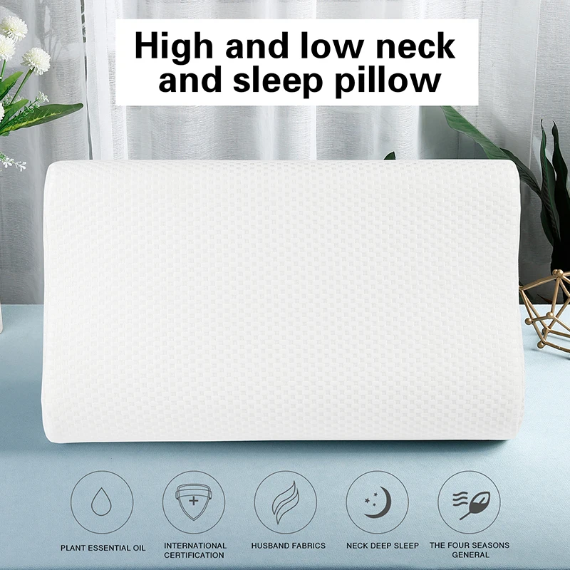 

Power of Nature Cervical Neck Roll Pillow Cylinder Round Cushion Bolster Support Memory Foam for Head Neck Spine Lumbar Traction