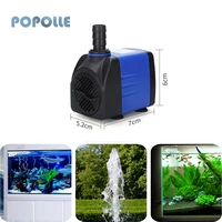 ultra quiet submersible fountain pump aquarium fish pond filter accessories 36101525355060w small water pump