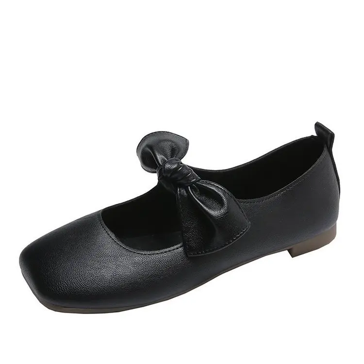 

2021 New Spring Fashion Flat Shoes Women Quality PU Leather Slip on Loafer Shoes Ladies Flats Mocassins Sapato Feminino