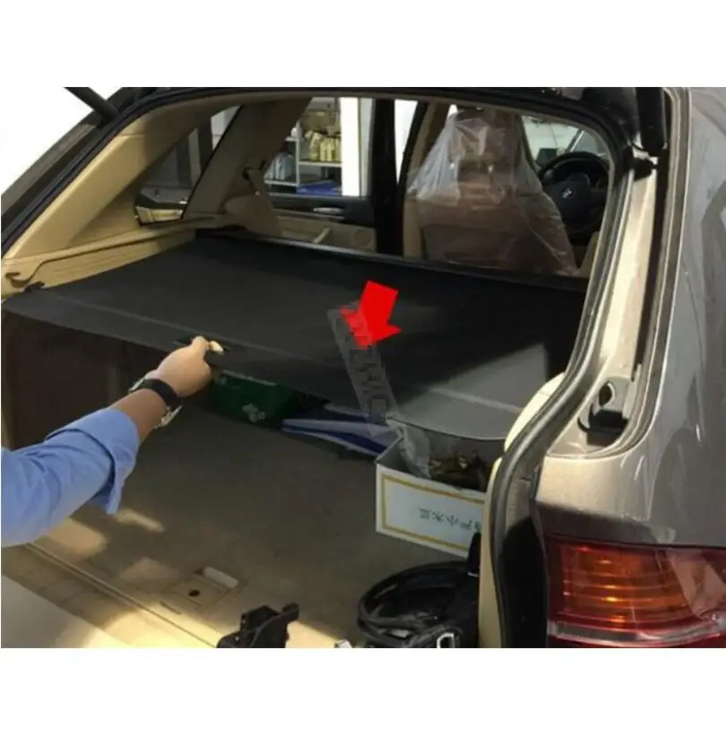 

For Rear Trunk Cargo Cover For BMW X5 E70 2006 2007 2008 2009 2010 2011 2012 2013 High Qualit Security Shield Auto Accessories