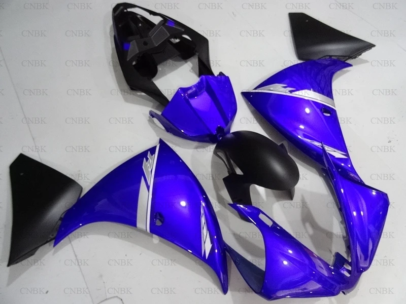 Обтекатели для YZF R1 2012 YZF1000 Пластиковые обтекатели 2013 YAMAHA YZFR1 - 2014 синие Черные |
