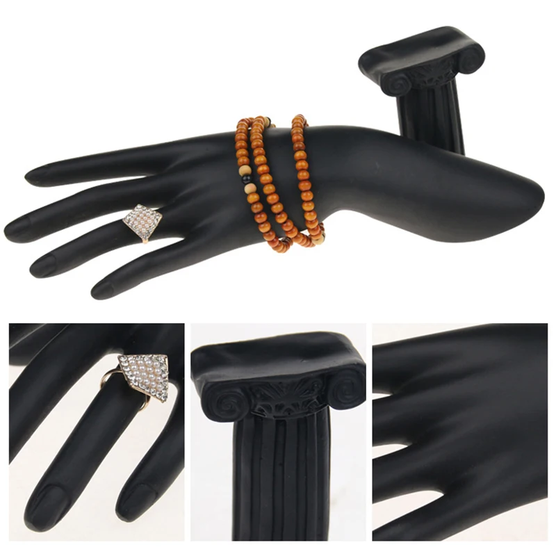 

Polyresin Hand Form Jewelry Display Bracelet Ring Stand Holder Elegant A66
