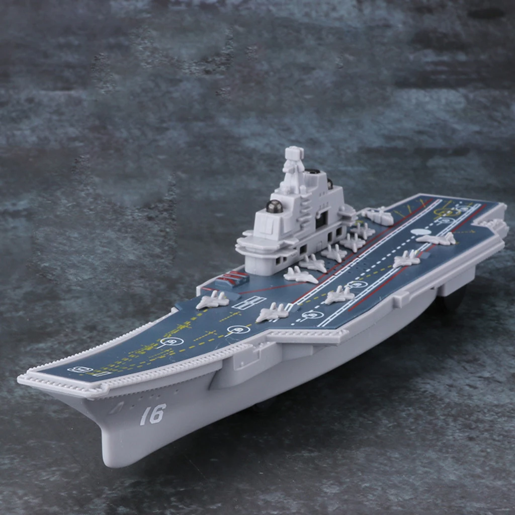 

4D Model Aircraft Carrier Toy Submarine, Plastic Model Warships Ship Kits, Navy Ship Models for Collection