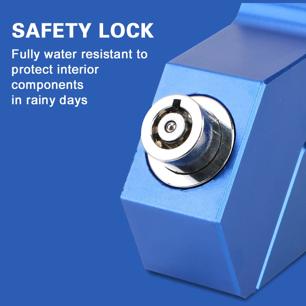 Замок для скутера квадроцикла мотоцикла с защитой от кражи