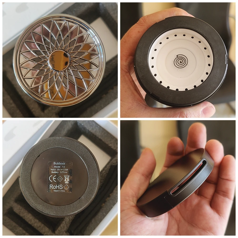 Автомобильная курильница с USB-зарядкой Электрический мусульманский