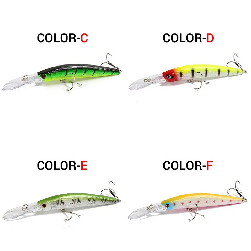 

1Pc 14.5cm/15g Minnow Wobblers Fishing Lure Vobler Artificial Hard Lures Carp Jigging Bait Bearking Swimbait Fishing Tackle