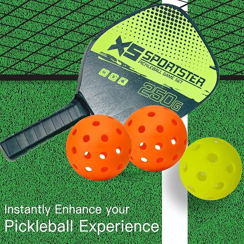 Уличные шарики для пиклебола 40 отверстий пиклебол спортивные пиклеболы