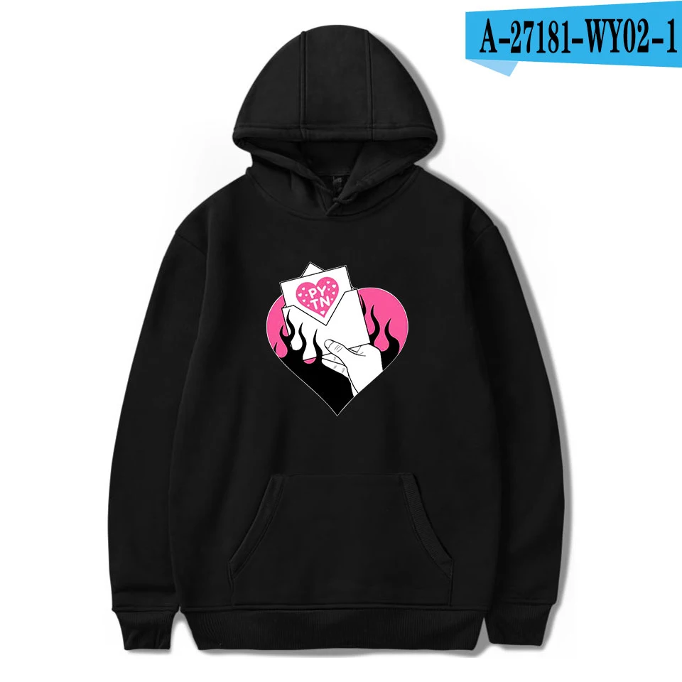 

Толстовка с капюшоном и надписью для мужчин и женщин, с длинным рукавом