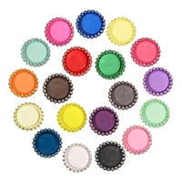 rhinestone button plastic bottle cap tray setting key cover lids for cabochons cameo inside size 25mm 1inch 20mm 10pcs btn 5654