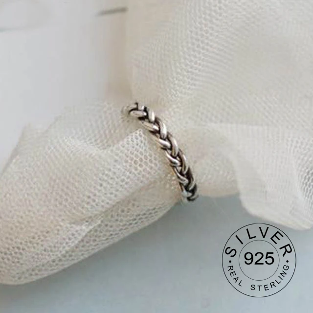 

Преувеличенные большие серьги Винтаж 925 серебряные кольца для женщин Регулируемый Размеры кольца модные свадебные fien ювелирные изделия