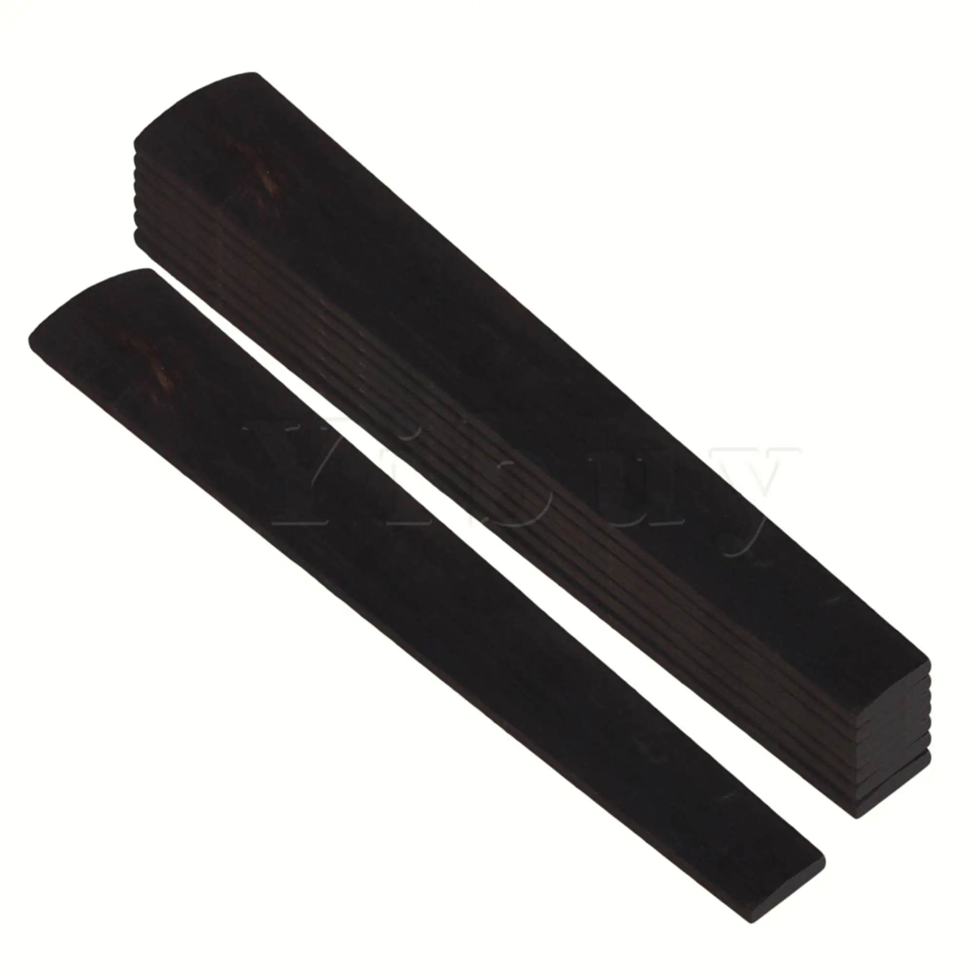 

Yibuy Undyed Violin Ebony Fingerboard for 4/4 Violin 27cm Set of 10