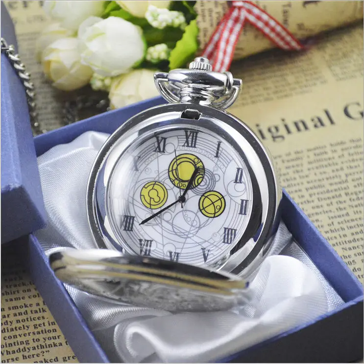 Карманные часы Доктор Кто Дэвид Теннант мастер на цепочке высокое качество